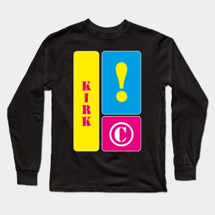 My name is Kirk Long Sleeve T-Shirt